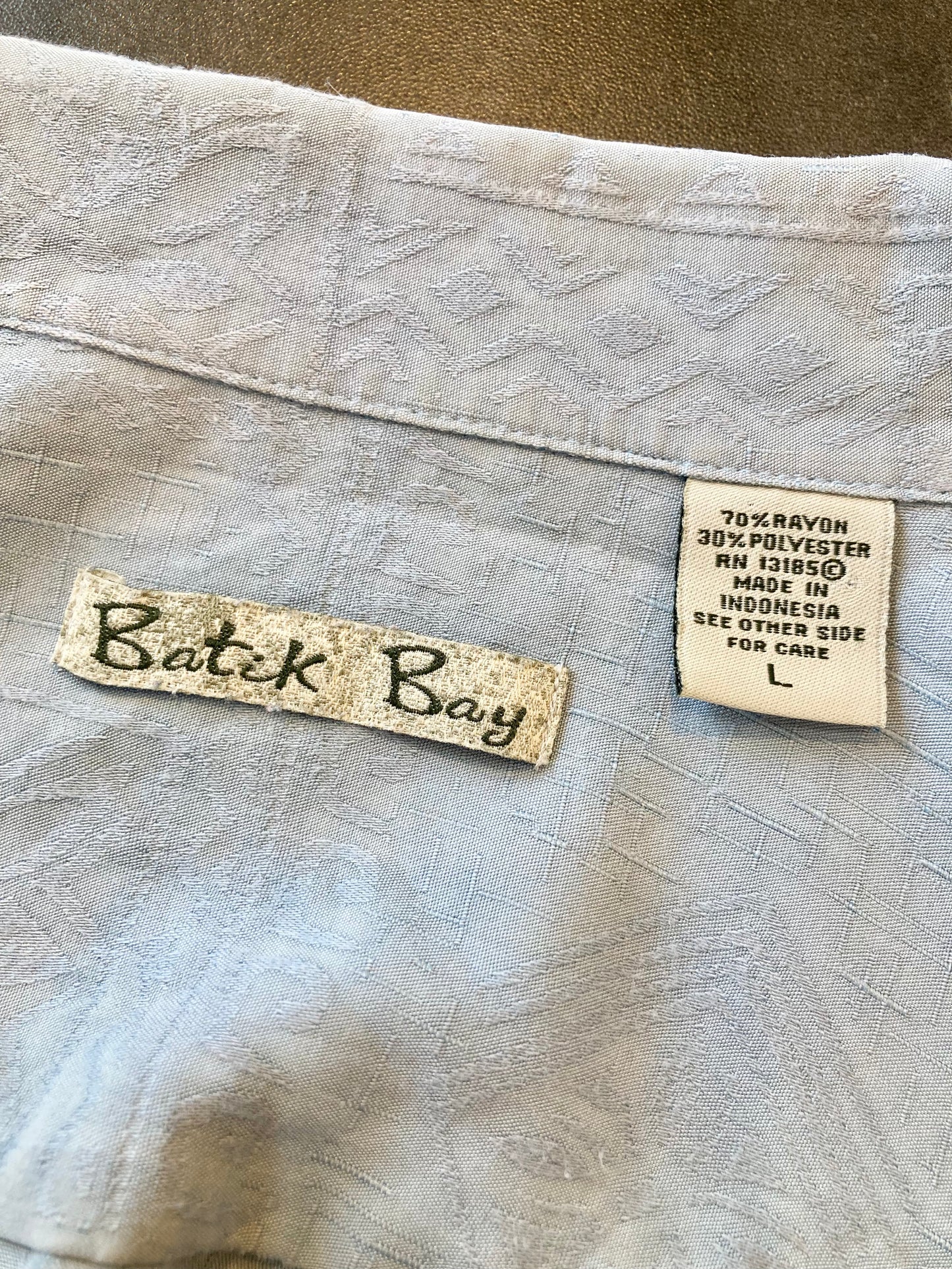 Batik Bay patterned Aloha shirt 90's~00's