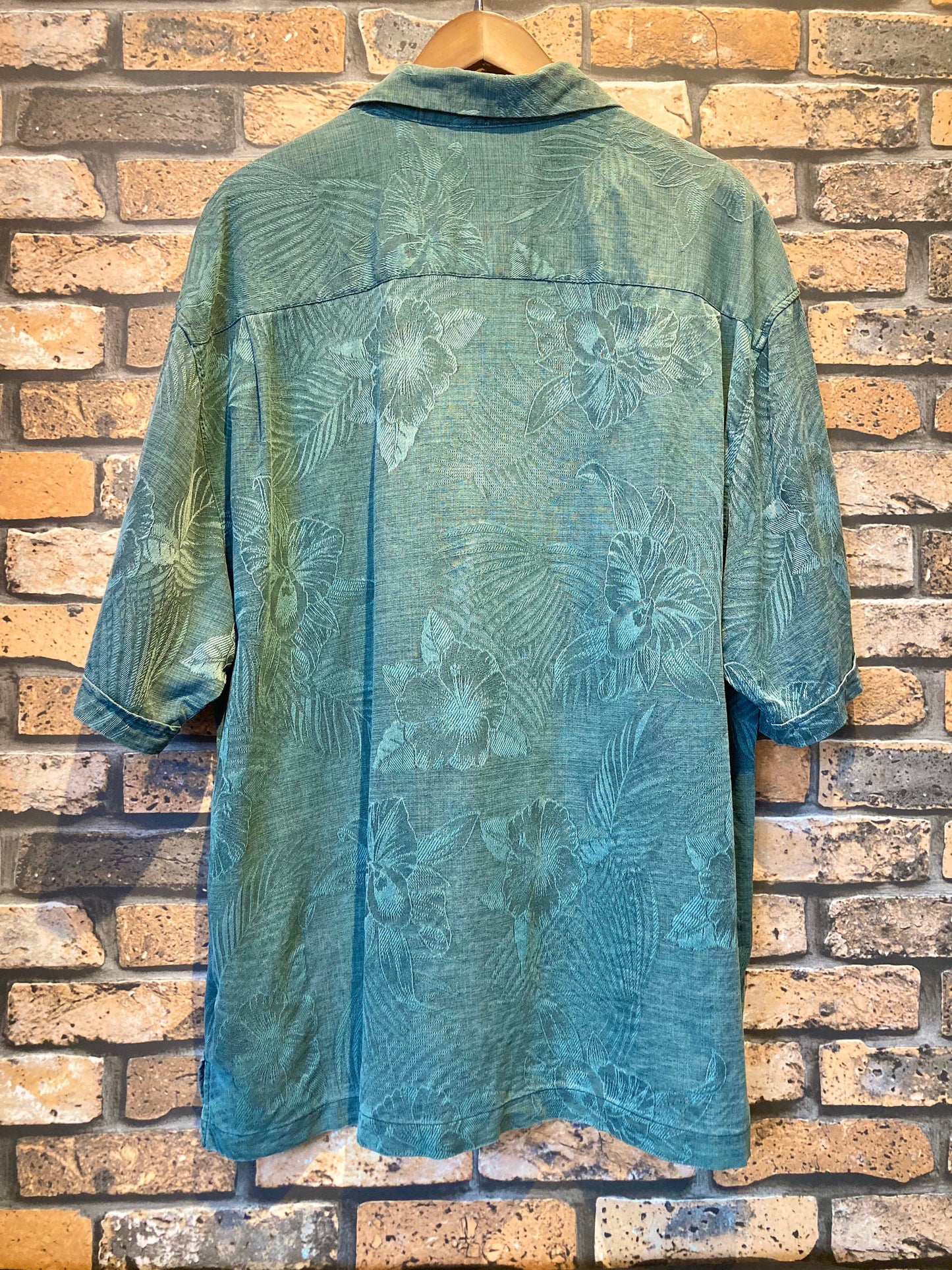 JAMAICA JAXX silk Aloha shirt 90's~00's
