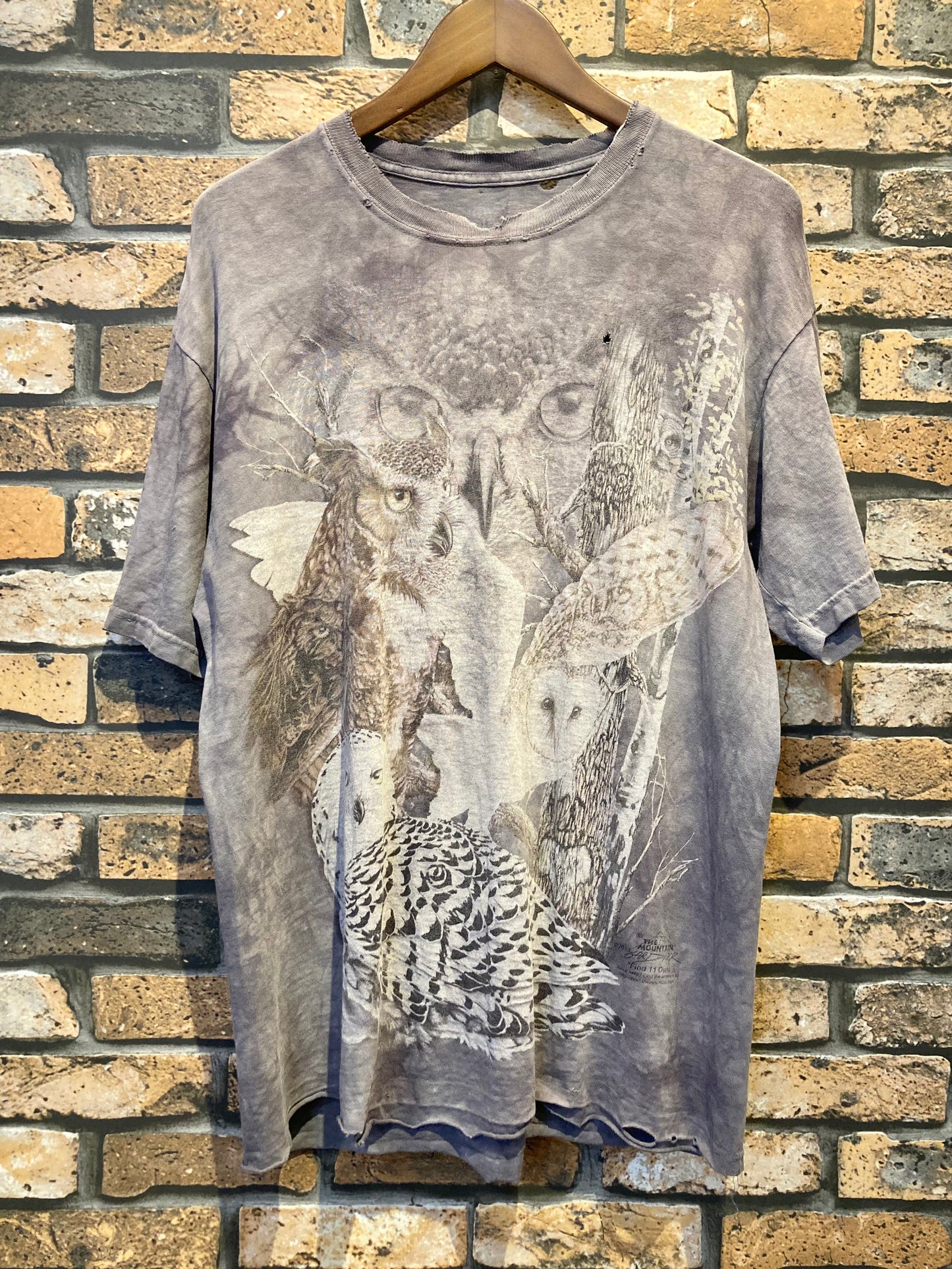 THE MOUNTAIN animal(owls) T-shirt
