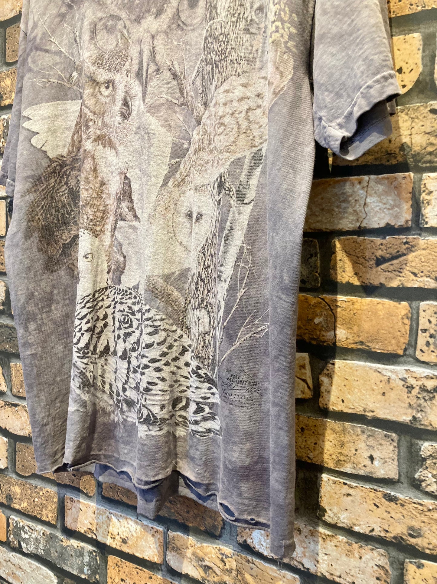 THE MOUNTAIN animal(owls) T-shirt