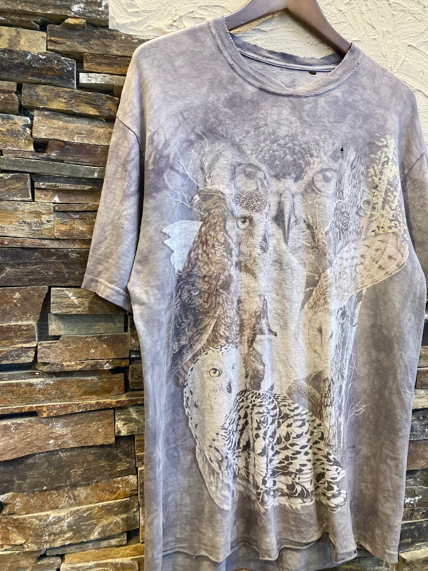 THE MOUNTAIN animal(owls) T-shirt