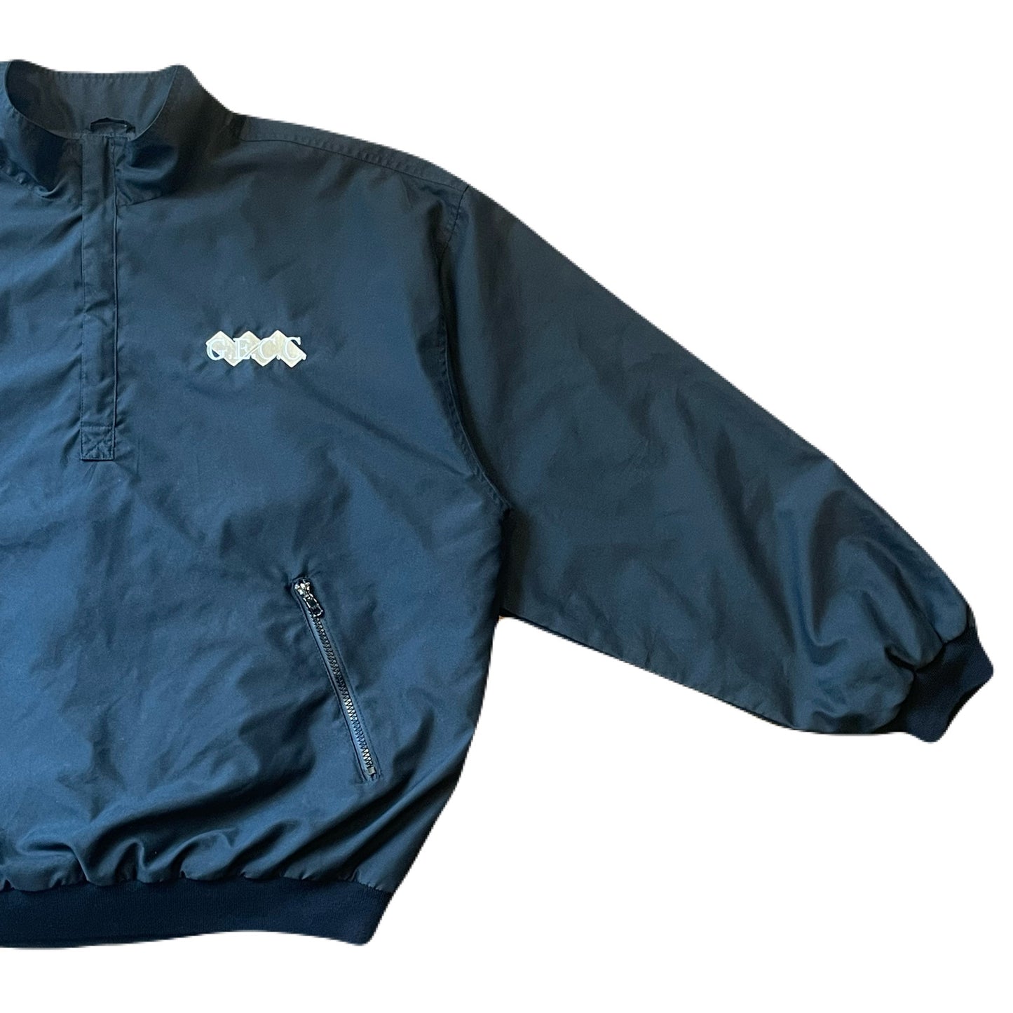”NORTH END” half zip nylon pullover jacket　XL