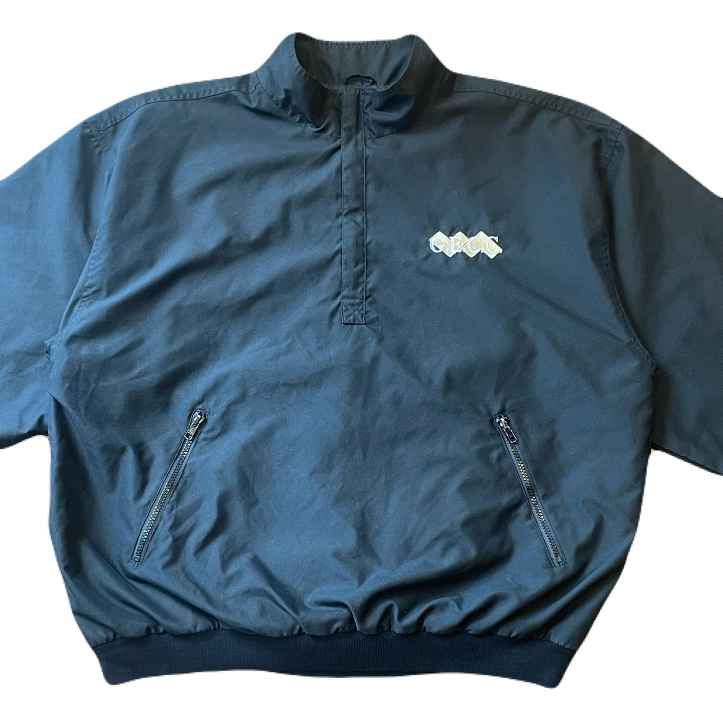 ”NORTH END” half zip nylon pullover jacket　XL