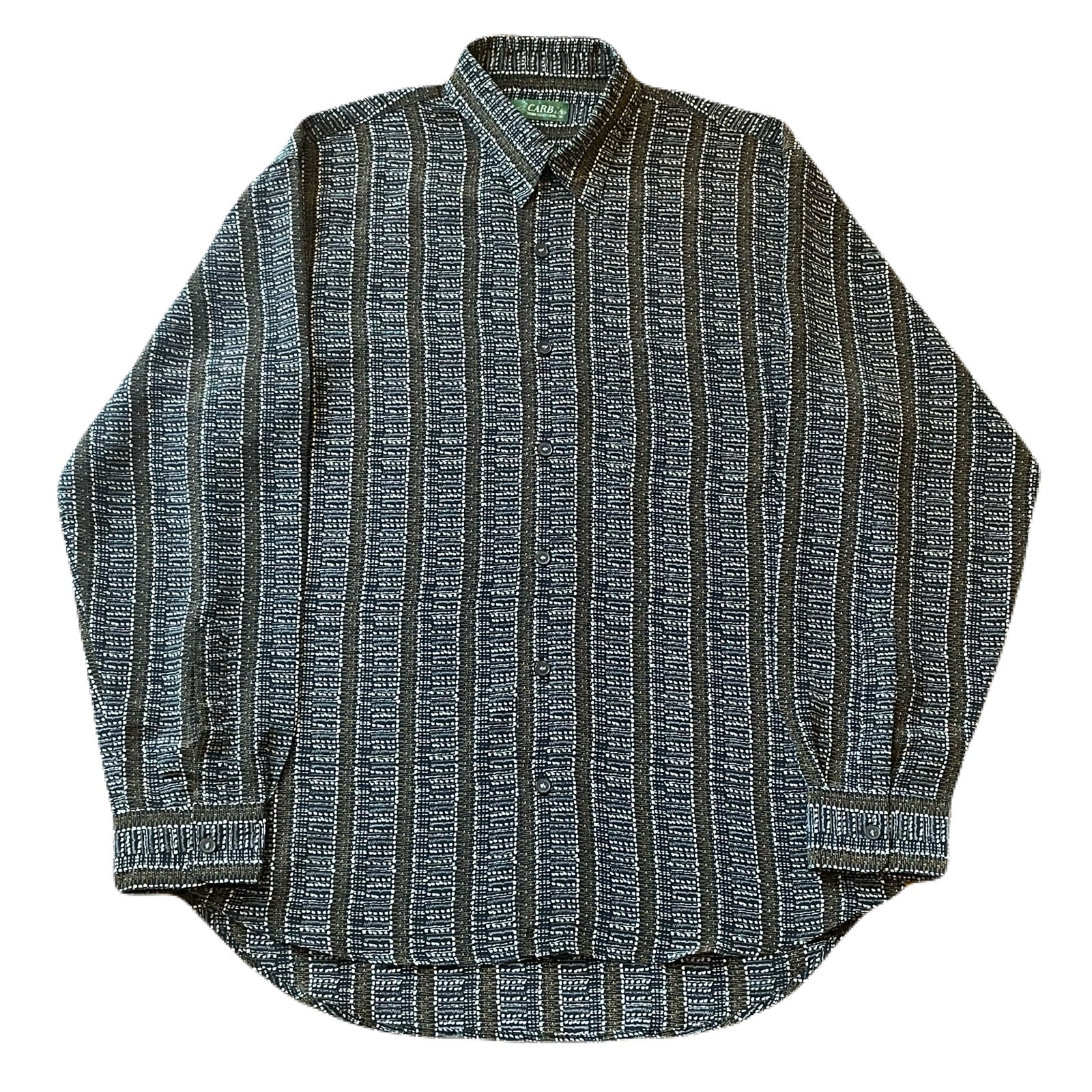 ”CARBIA” All-over pattern shirt　M