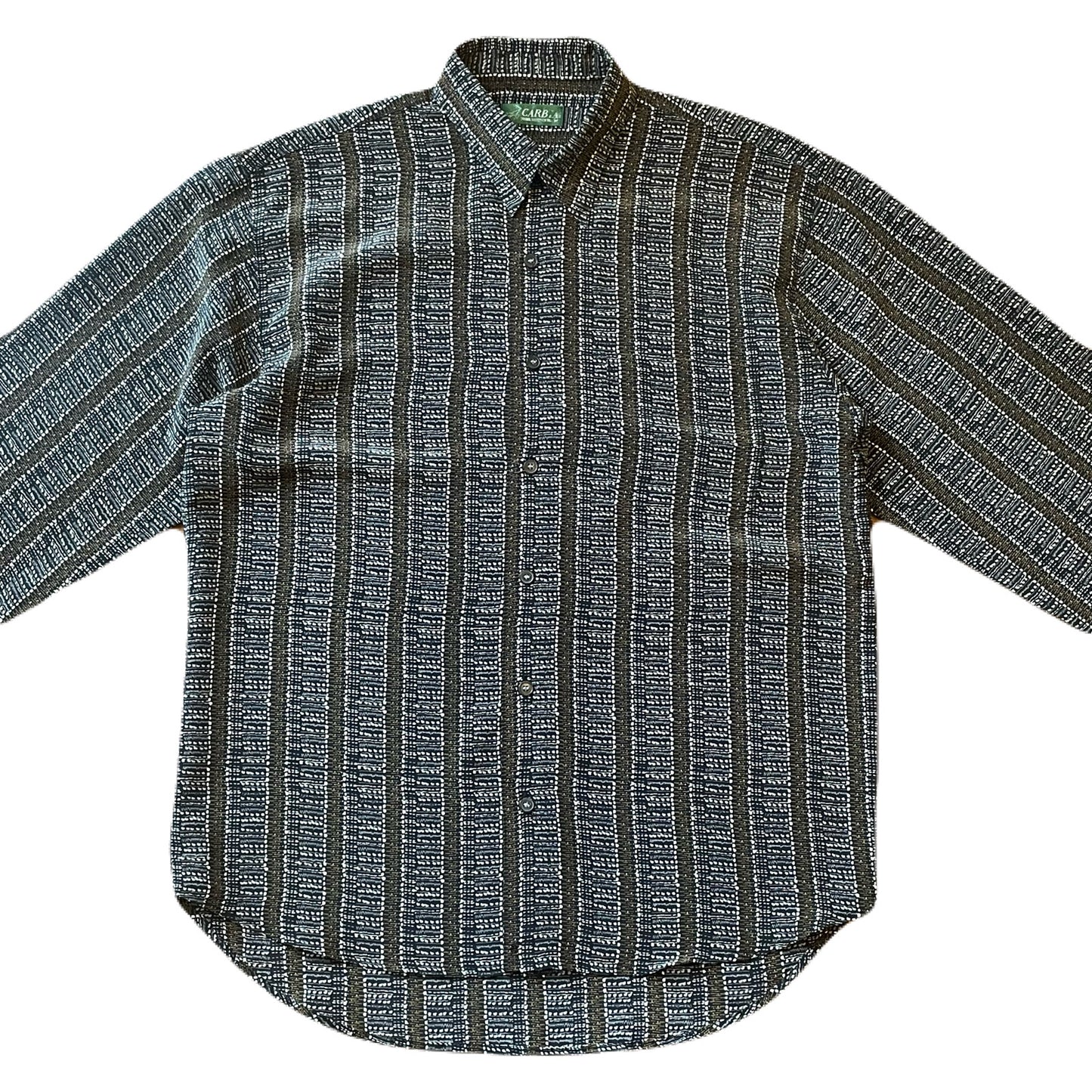 ”CARBIA” All-over pattern shirt　M
