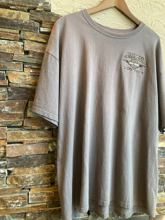 HARLEY-DAVIDSON embroidery T-shirt