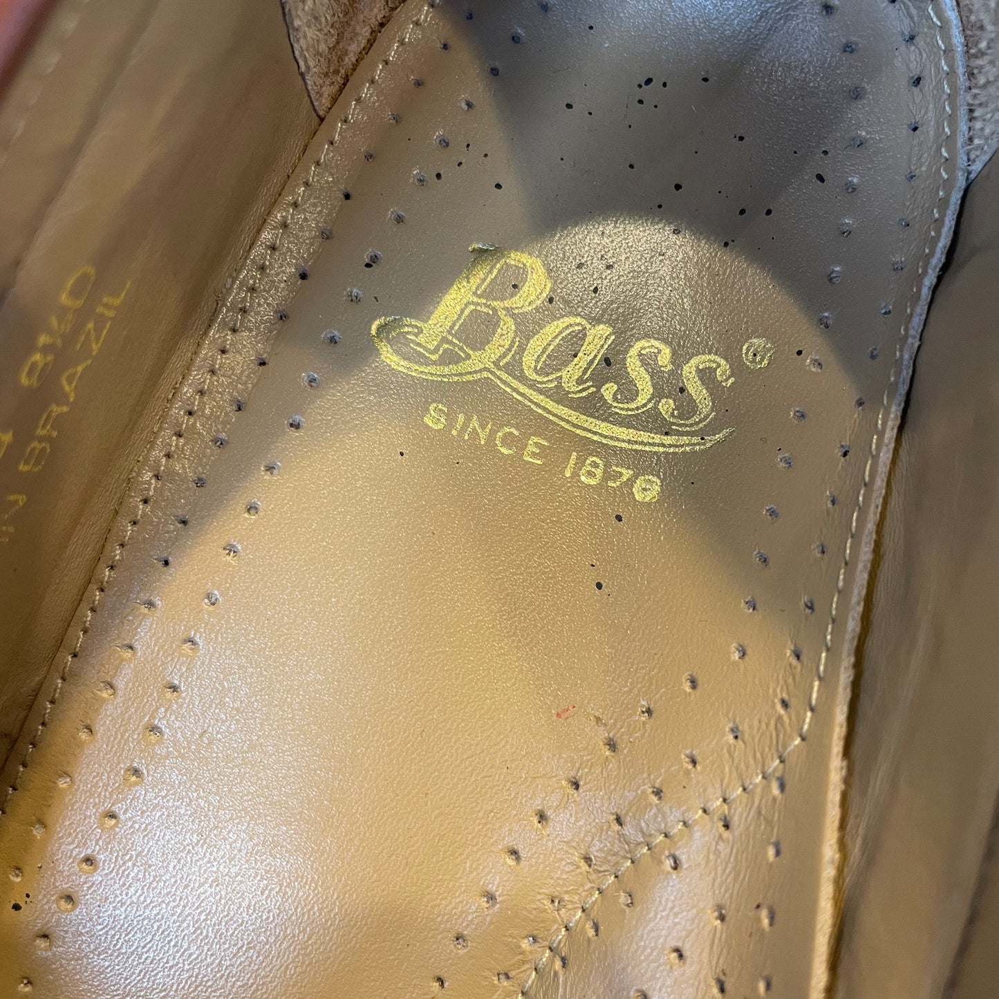 "G .H .BASS＆Co” quilt tassel Loafer　26.5cm相当