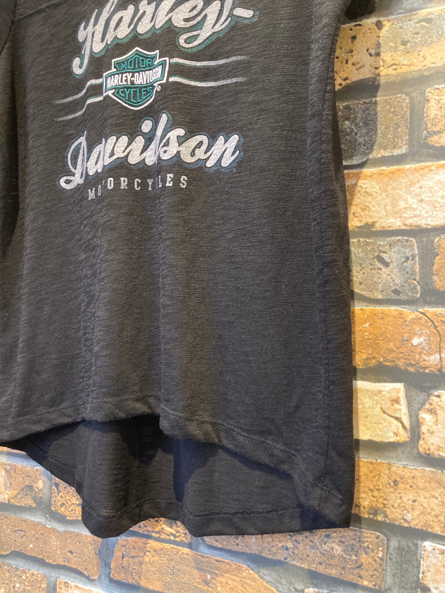 HARLEY-DAVIDSON embroidery&print-T