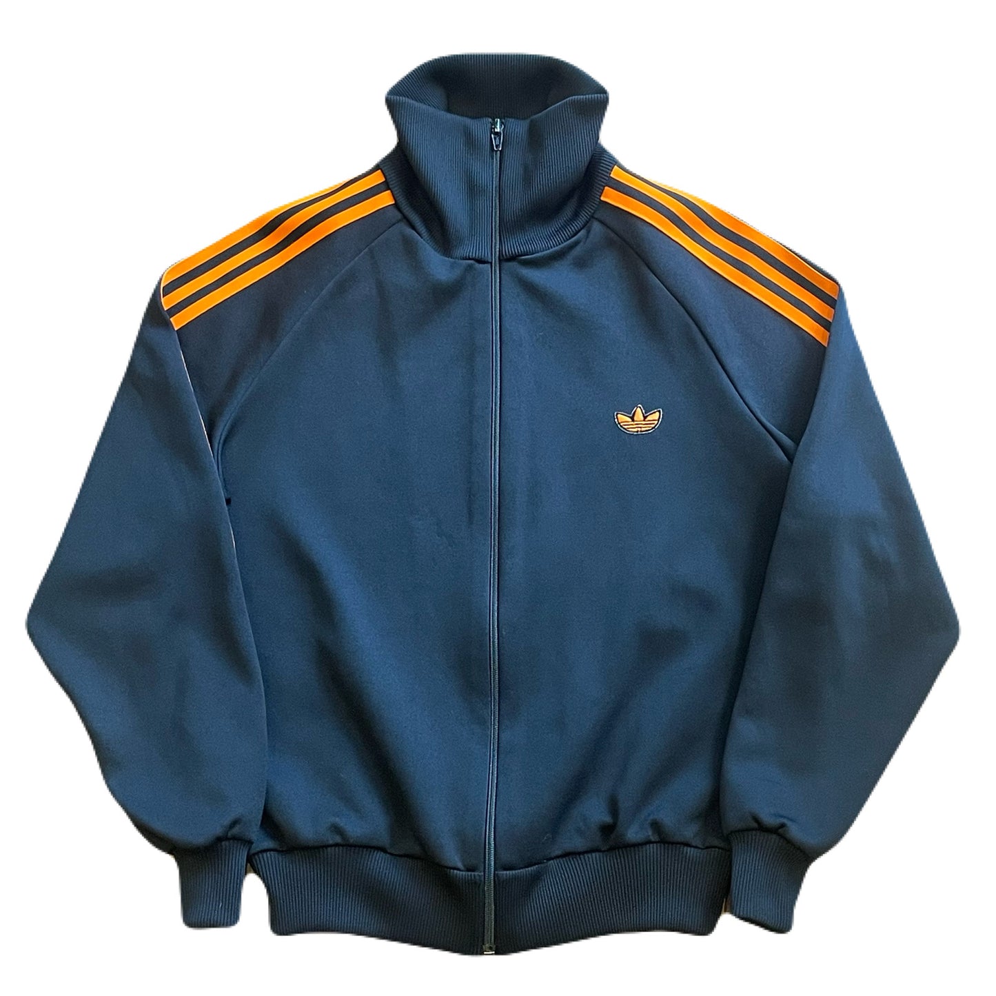 ”70’s〜80’s adidas” track jacket デサント期　2号（メンズS相当）