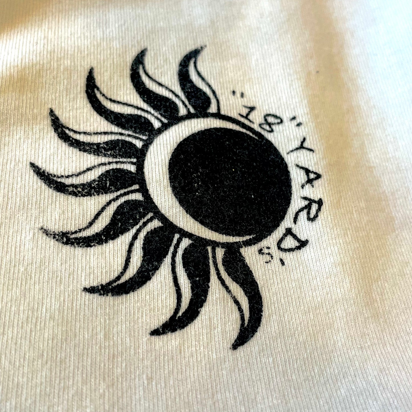 ”18YARD's Original-T” silkscreen M