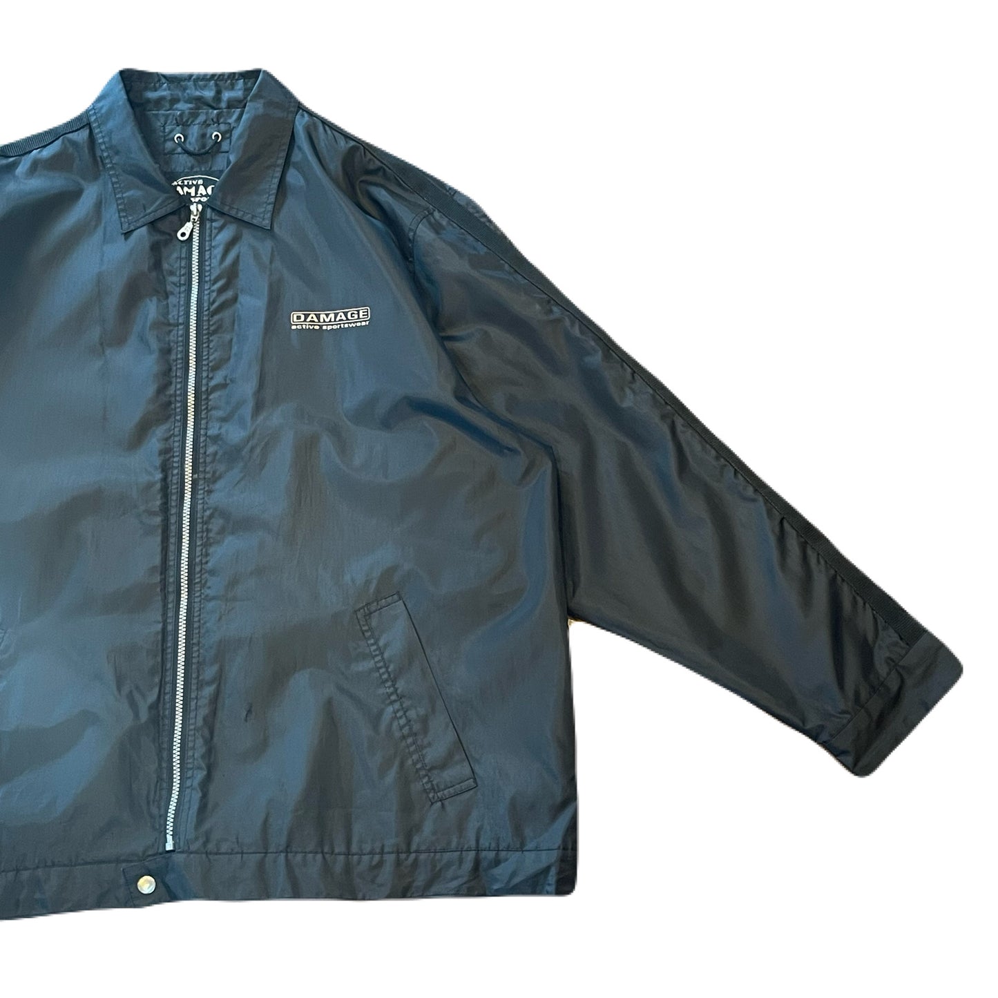 "DAMAGE active sportswear" nylon jacket　XL