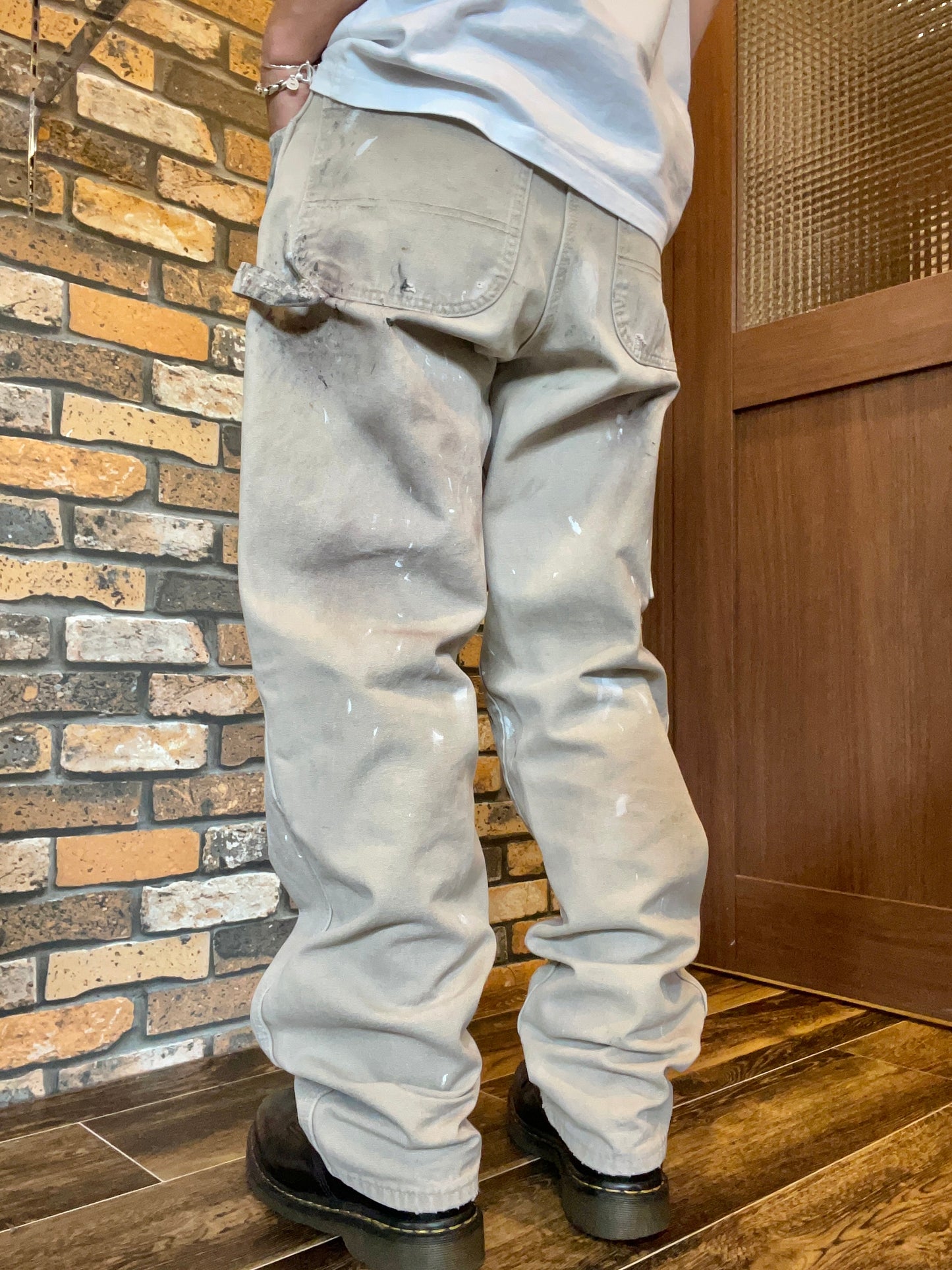 Painter pants painted & damage custom