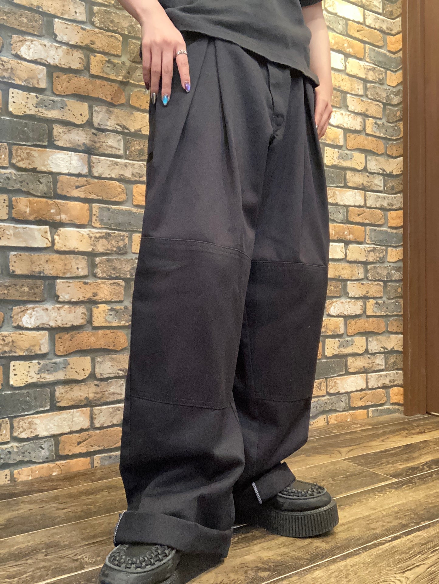 Dickies "double knee" tuck custom