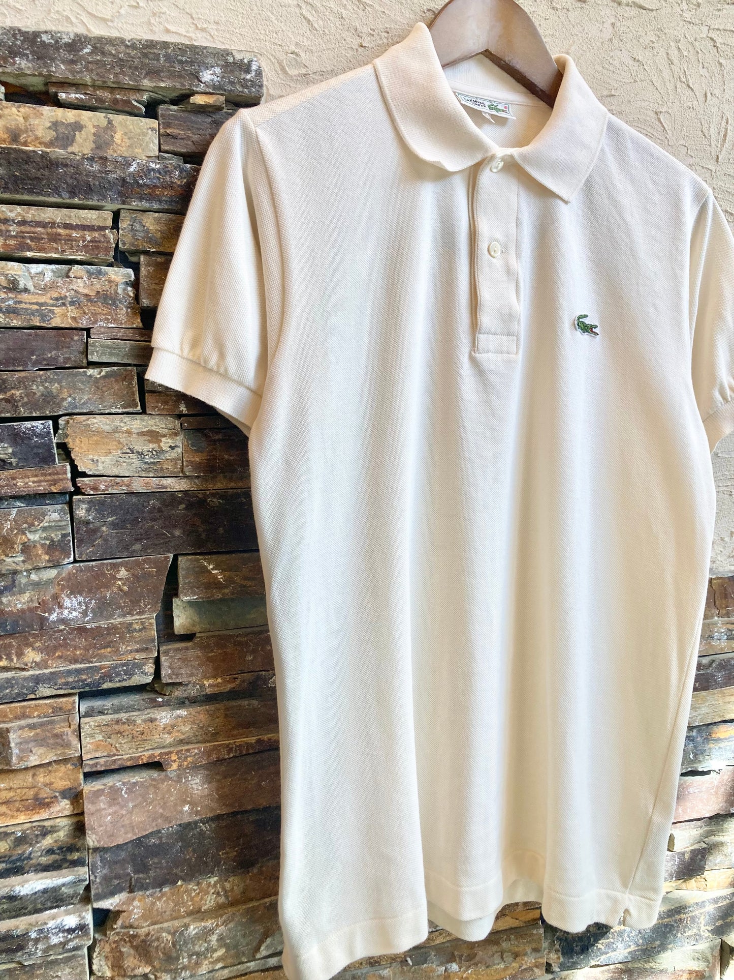 CHEMISE LACOSTE polo shirt 70's~80's