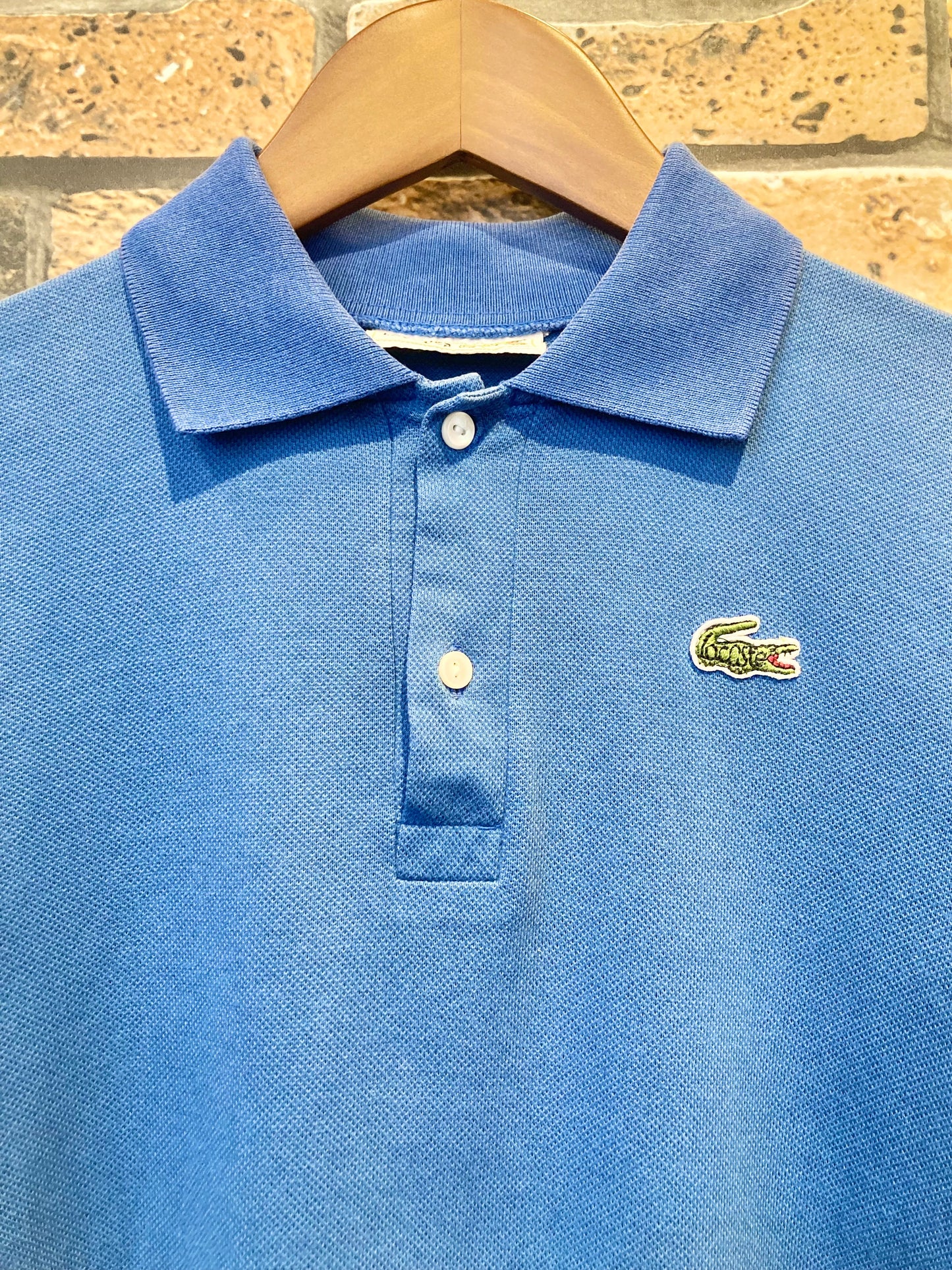 CHEMISE LACOSTE polo shirt 70's~80's