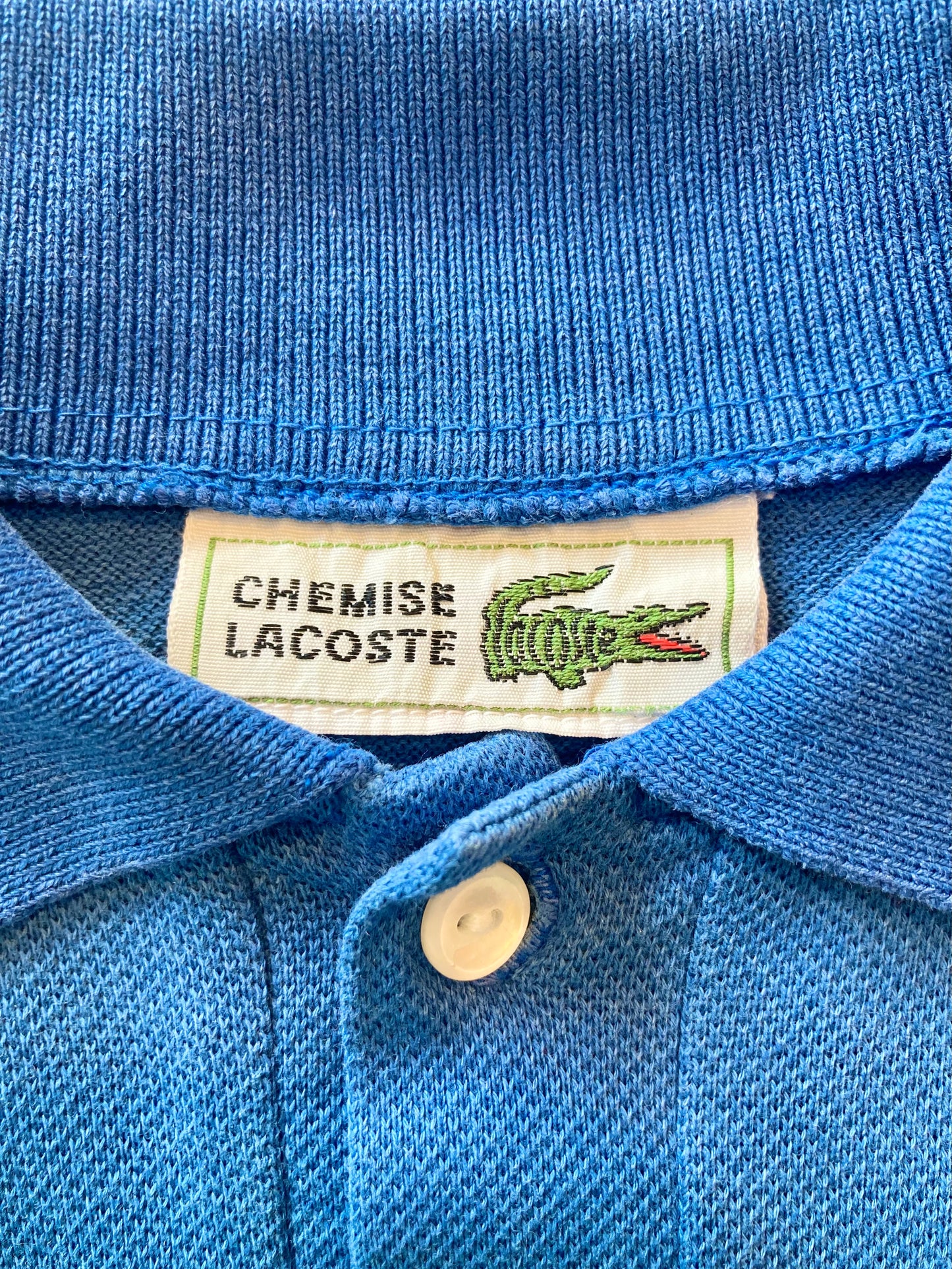 CHEMISE LACOSTE polo shirt 70's~80's