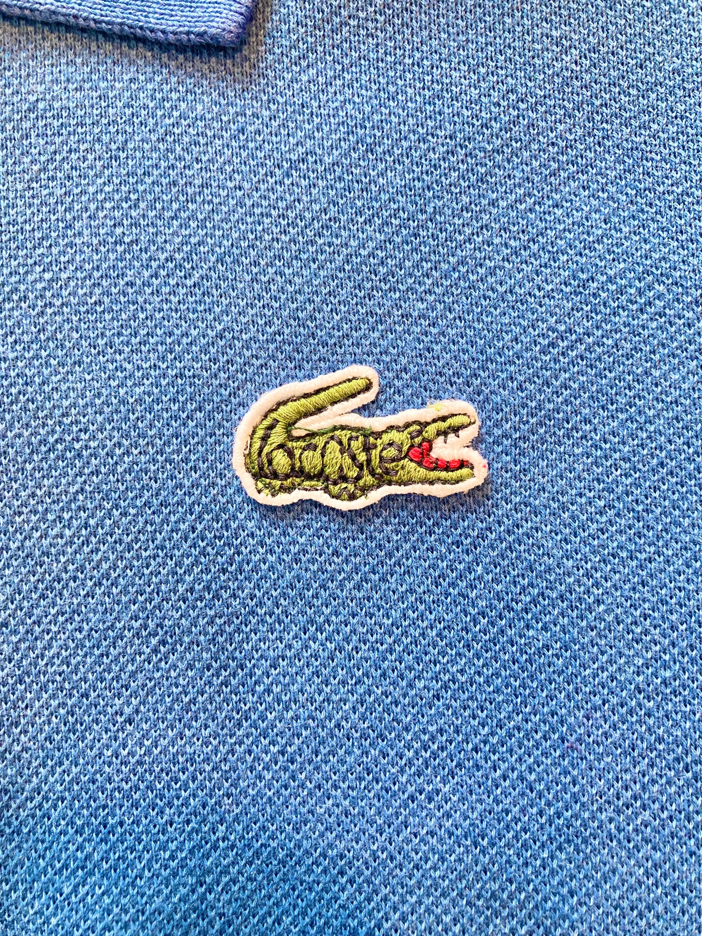 CHEMISE LACOSTE polo shirt 70's~80's
