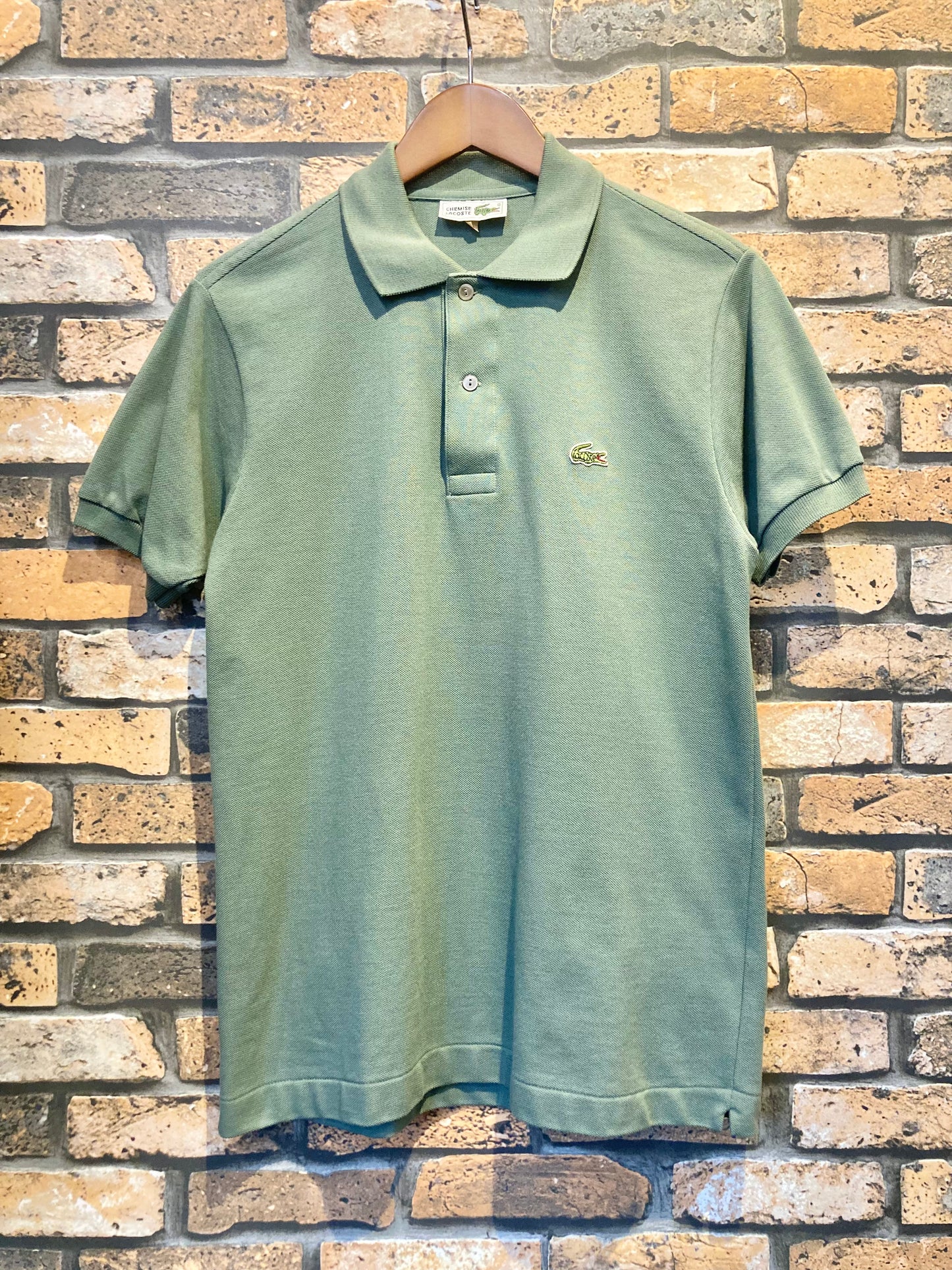 CHEMISE LACOSTE polo shirt 70's~80's