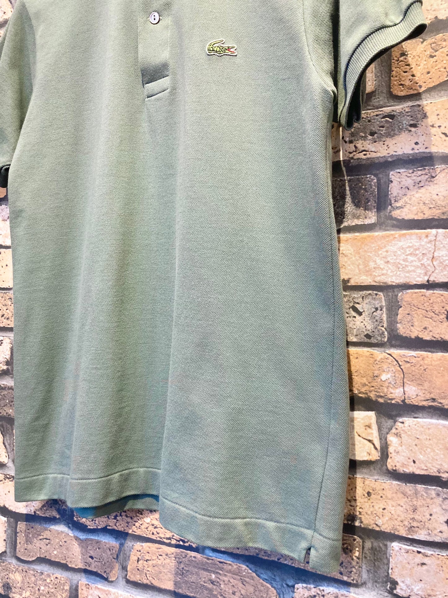 CHEMISE LACOSTE polo shirt 70's~80's