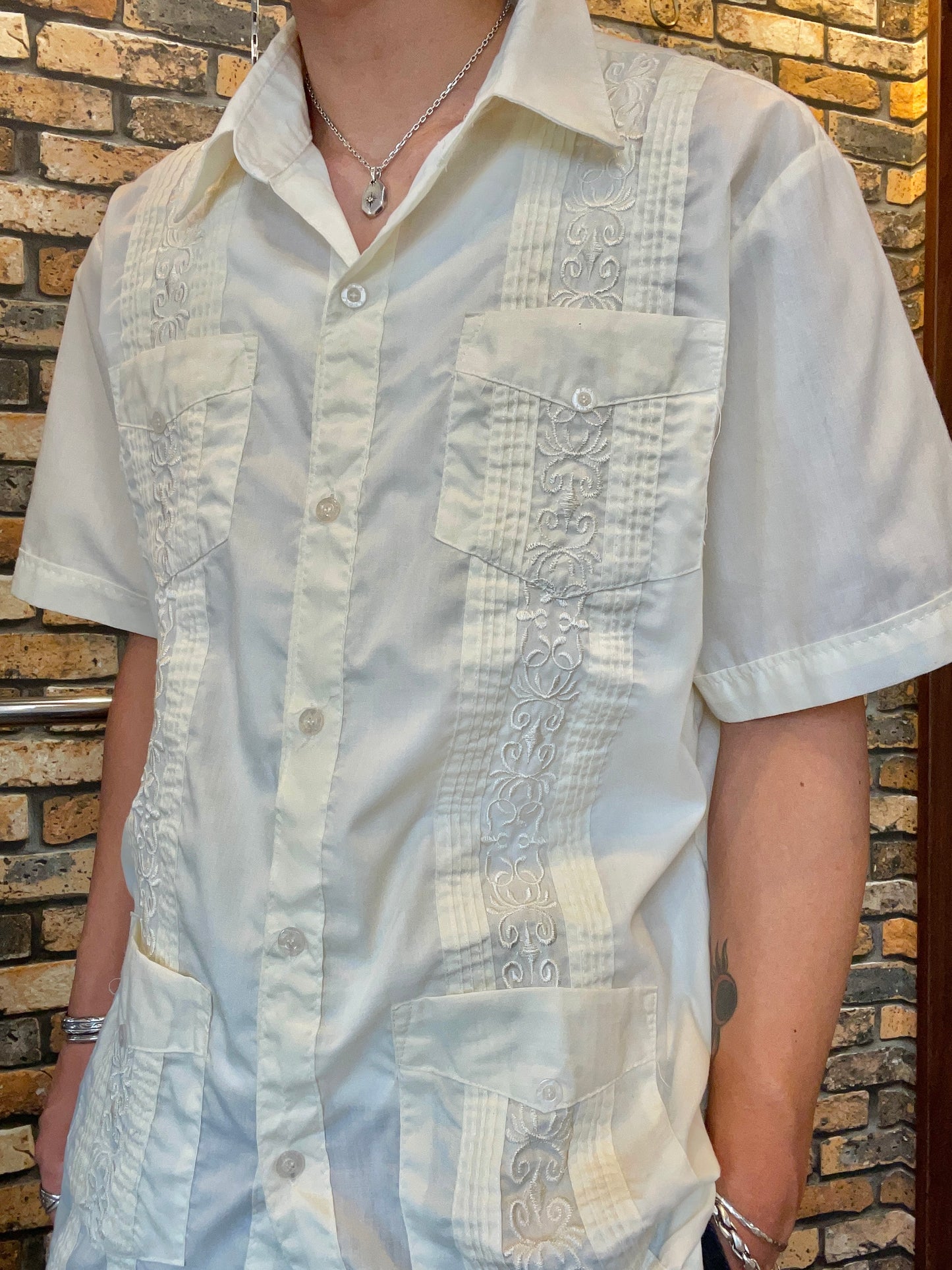 Lada Guayabera shirt 90's~