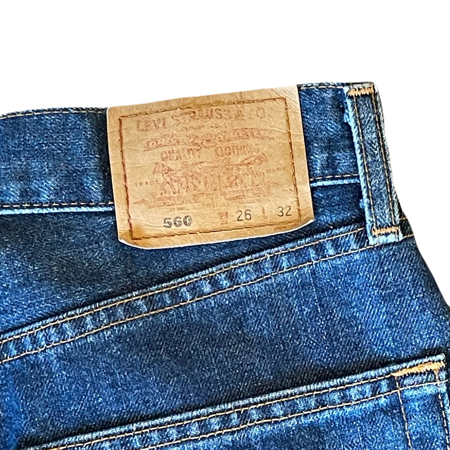 ”Levi's 560" wide tapered　ladies W26inch相当　日本製