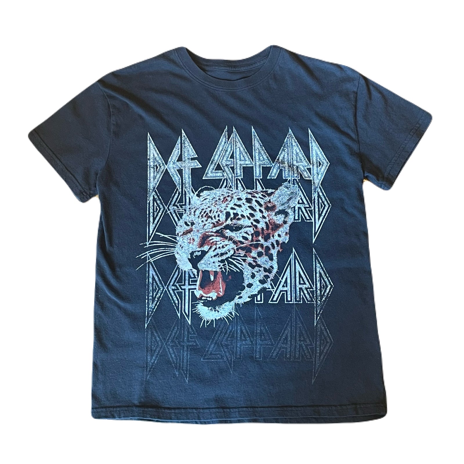 ”DEF LEPPARD“ band T−shirt　S相当