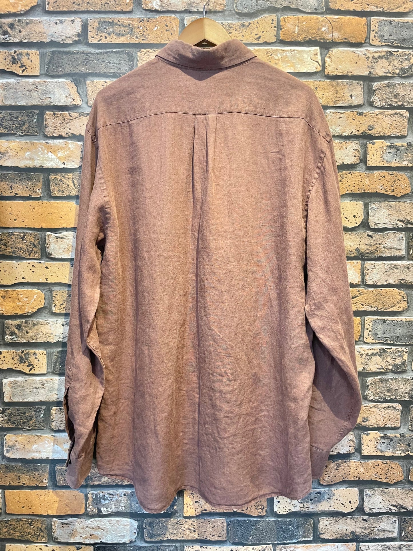 Peter Doney linen shirt 80's~90's