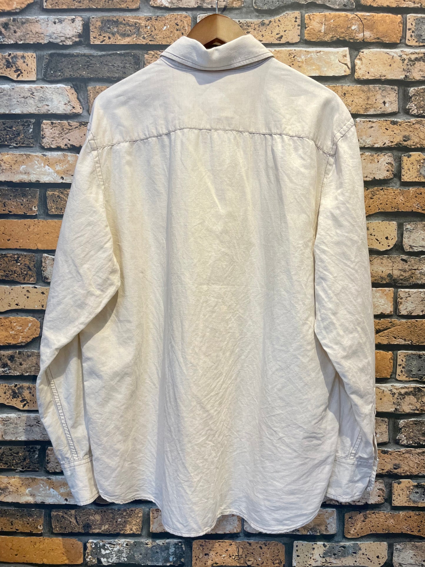 OLD NAVY linen shirt 90's~00's