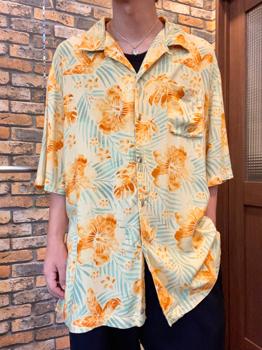 PURITAN rayon Aloha shirt 90's~00's