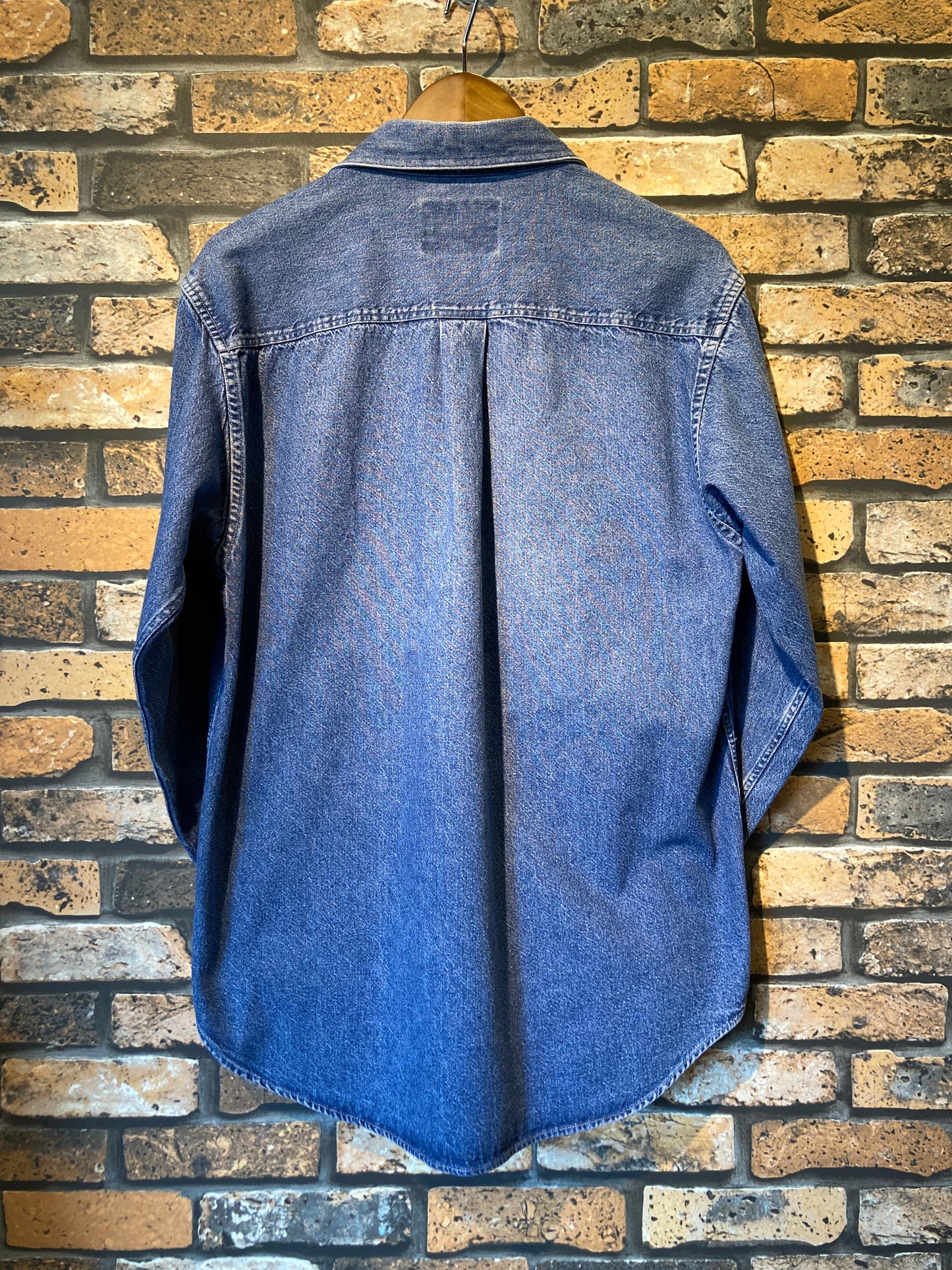 JOHN ASHFORD Denim shirt 90's~
