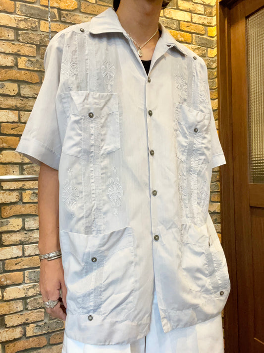 Tony Creaciones Guayabera shirt 60's~70's