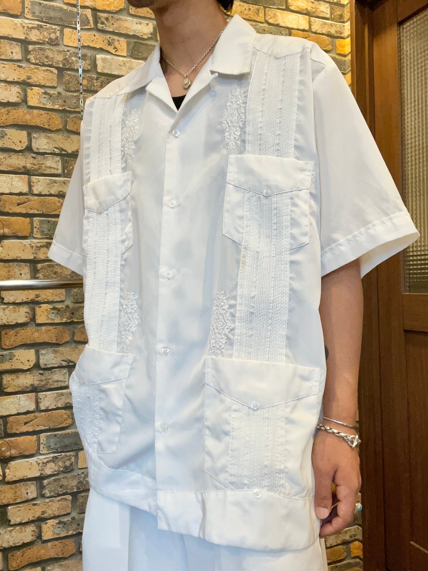 EL Norteño Guayabera shirt 90's~00's