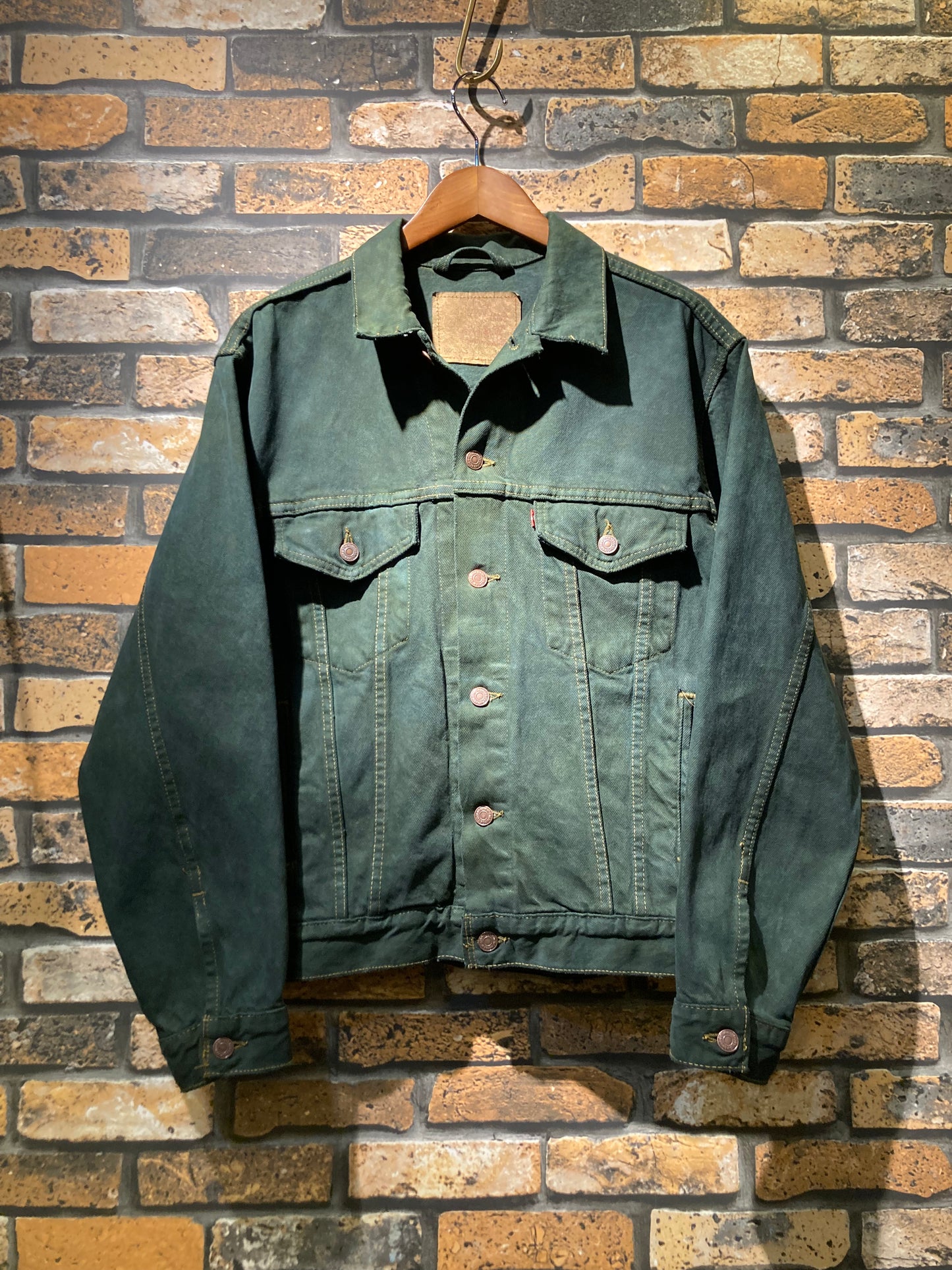 ”18"YARD's remake 壱八番屋　”over dye denim jacket”