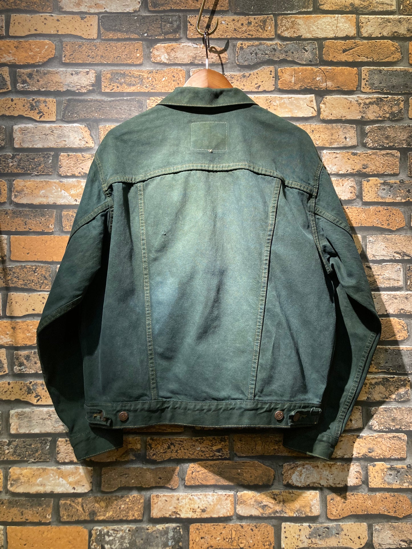 ”18"YARD's remake 壱八番屋　”over dye denim jacket”
