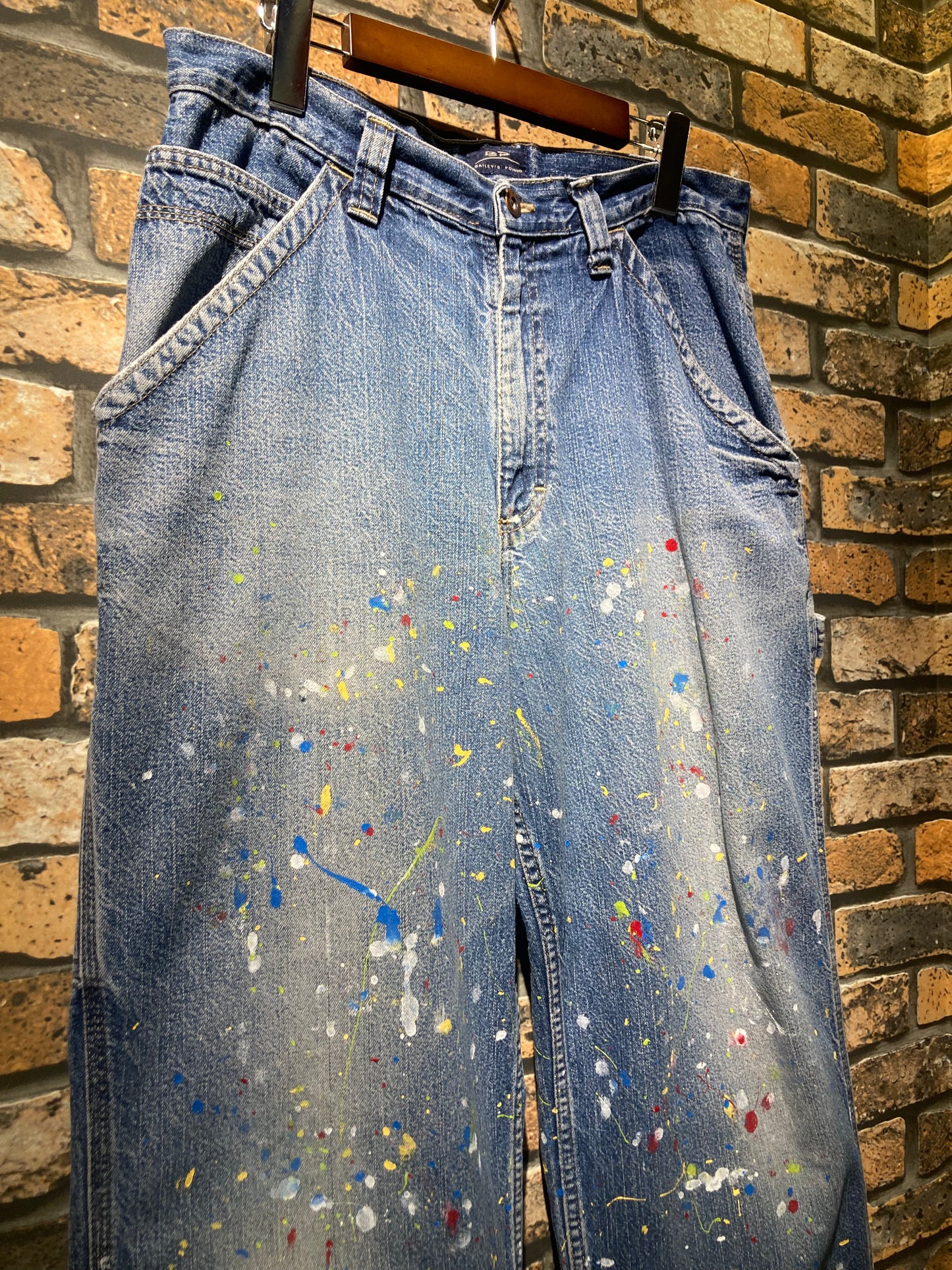 ”18"YARD's remake 壱八番屋　”Paint denim pants”