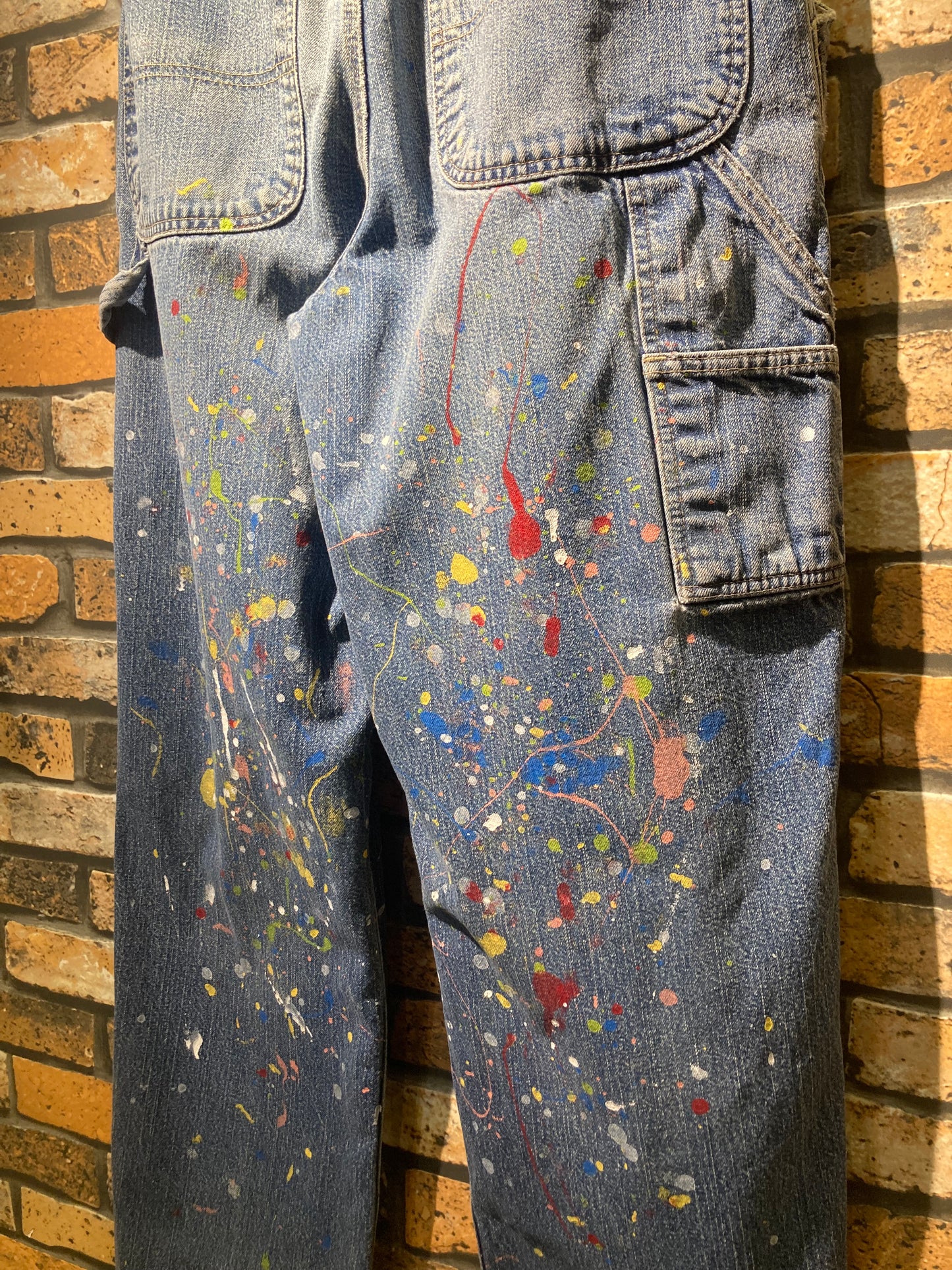 ”18"YARD's remake 壱八番屋　”Paint denim pants”