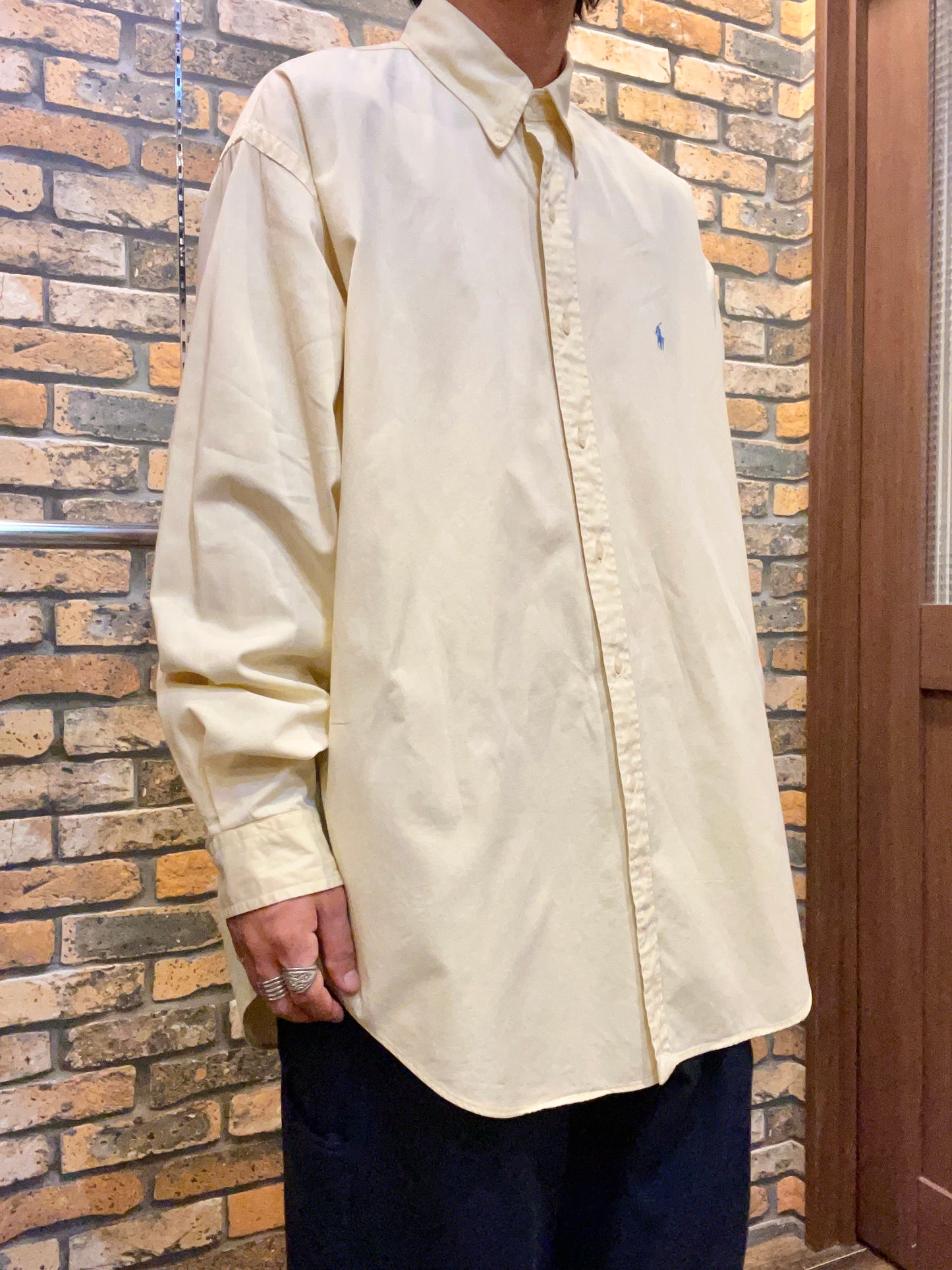 Ralph Lauren long-sleeve shirt 90's~00's