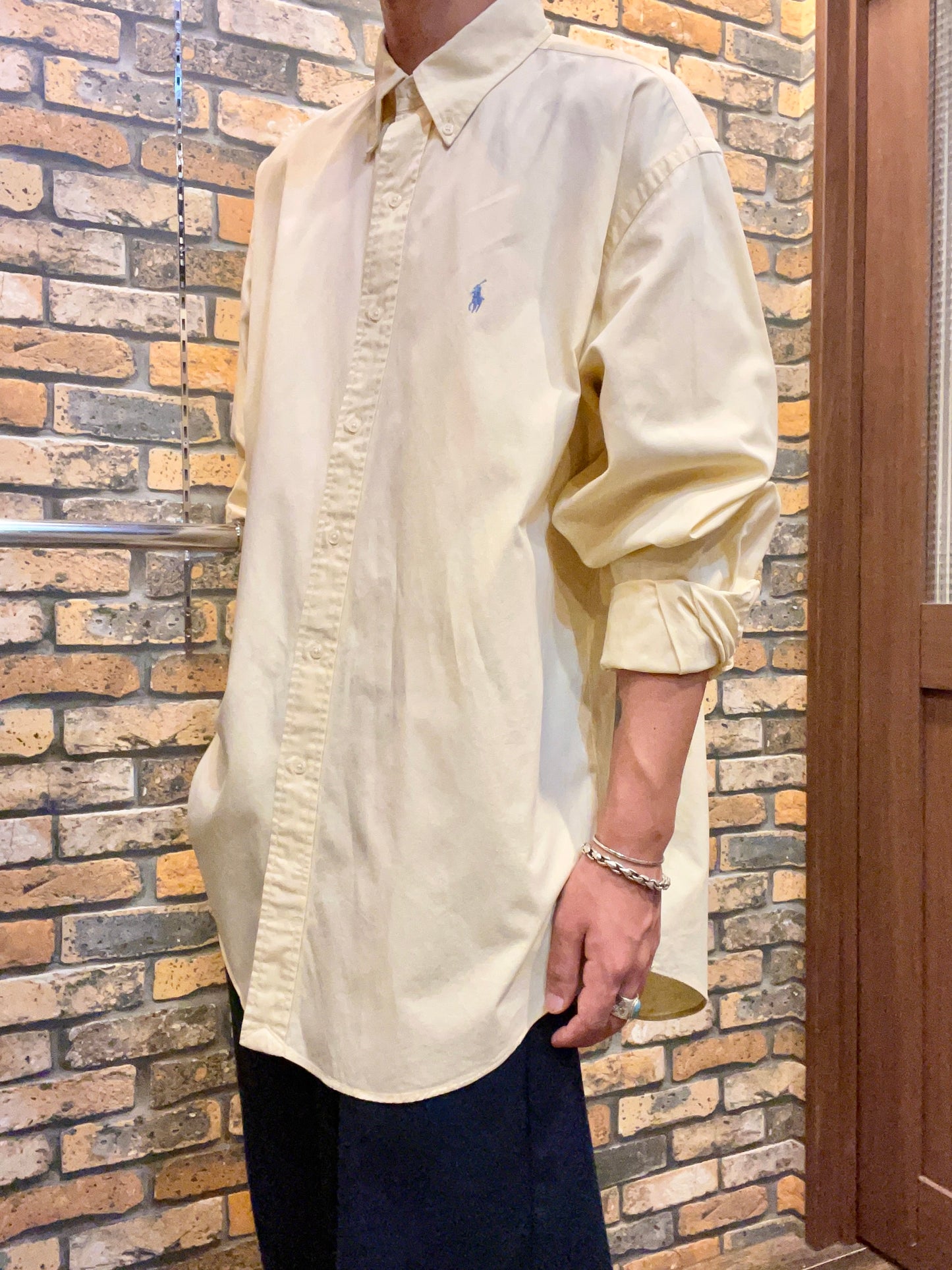 Ralph Lauren long-sleeve shirt 90's~00's
