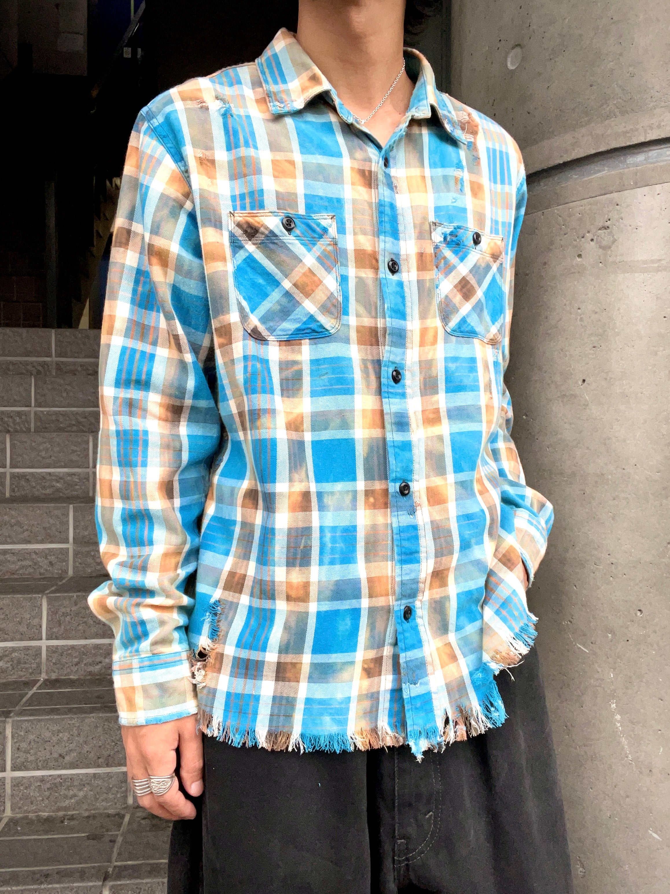 long-sleeve shirt damaged custom