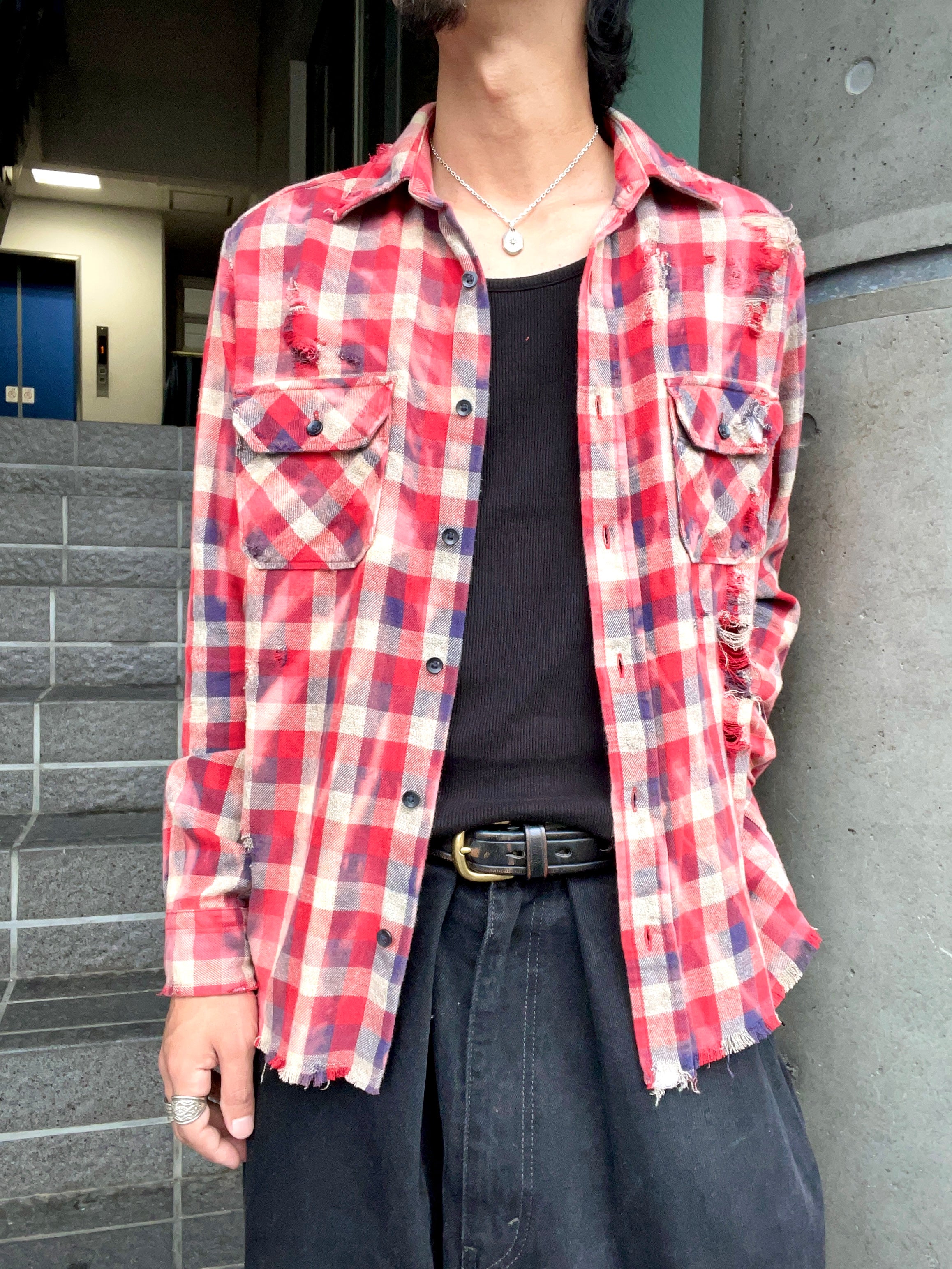 long-sleeve shirt damaged custom