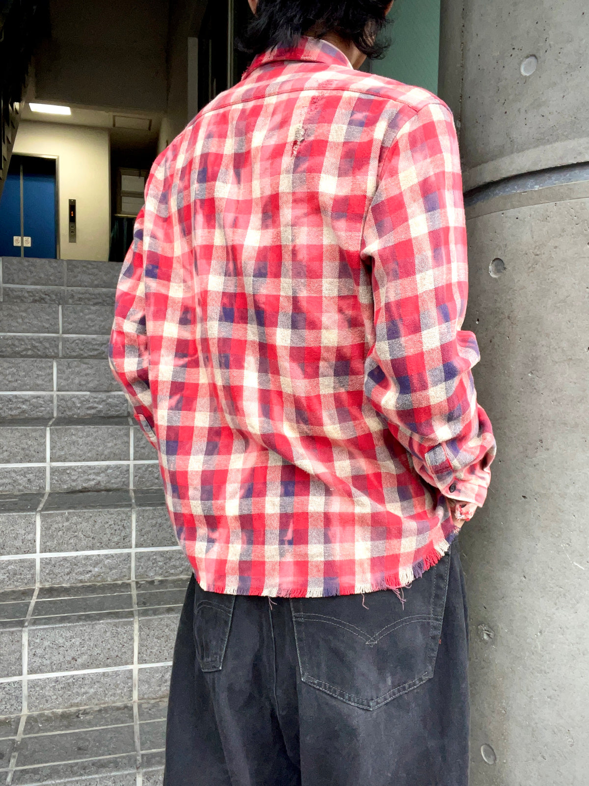 long-sleeve shirt damaged custom